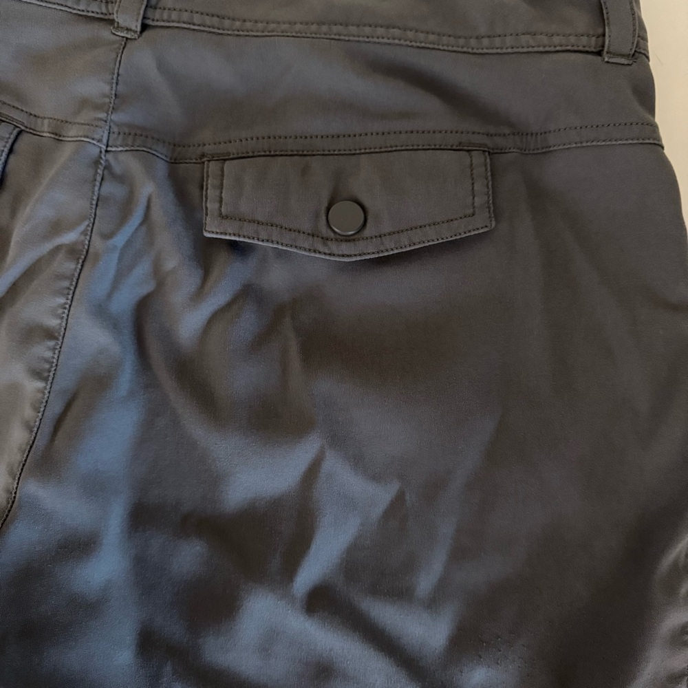 Guide Series Nylon Chino Shorts Gray Womens Size 8 Walking Hiking Trail Outdoors - Picture 5 of 11